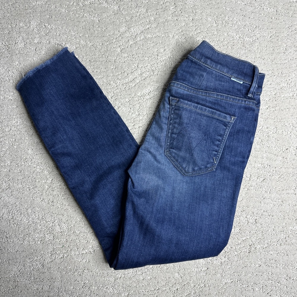Women's MOTHER 25‎ The Muse Bitten & Smitten Skinny Jeans Cropped